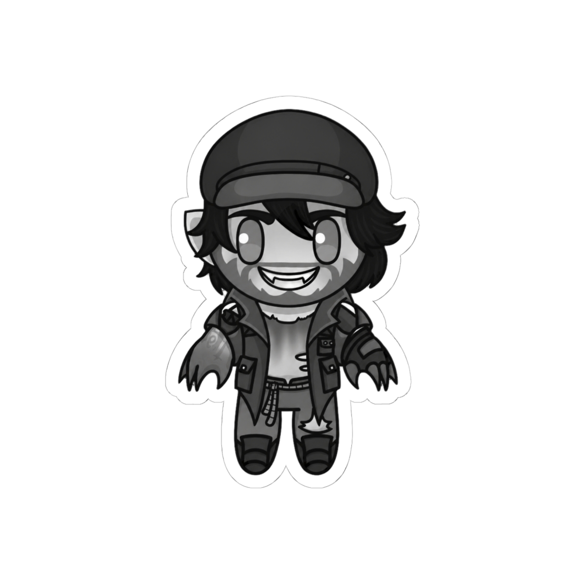 Cute Mini Drifter Sticker | Playful Vinyl Decal