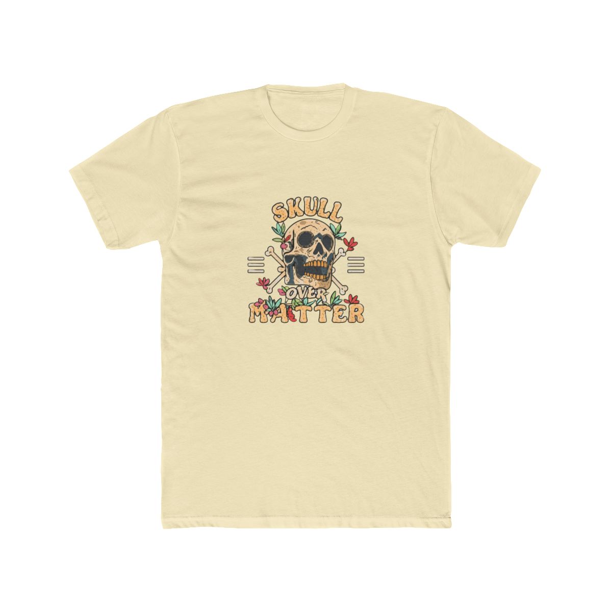 Totenkopf Skull German Quote V-Neck T Shirt - alternate angle 5, merchandise