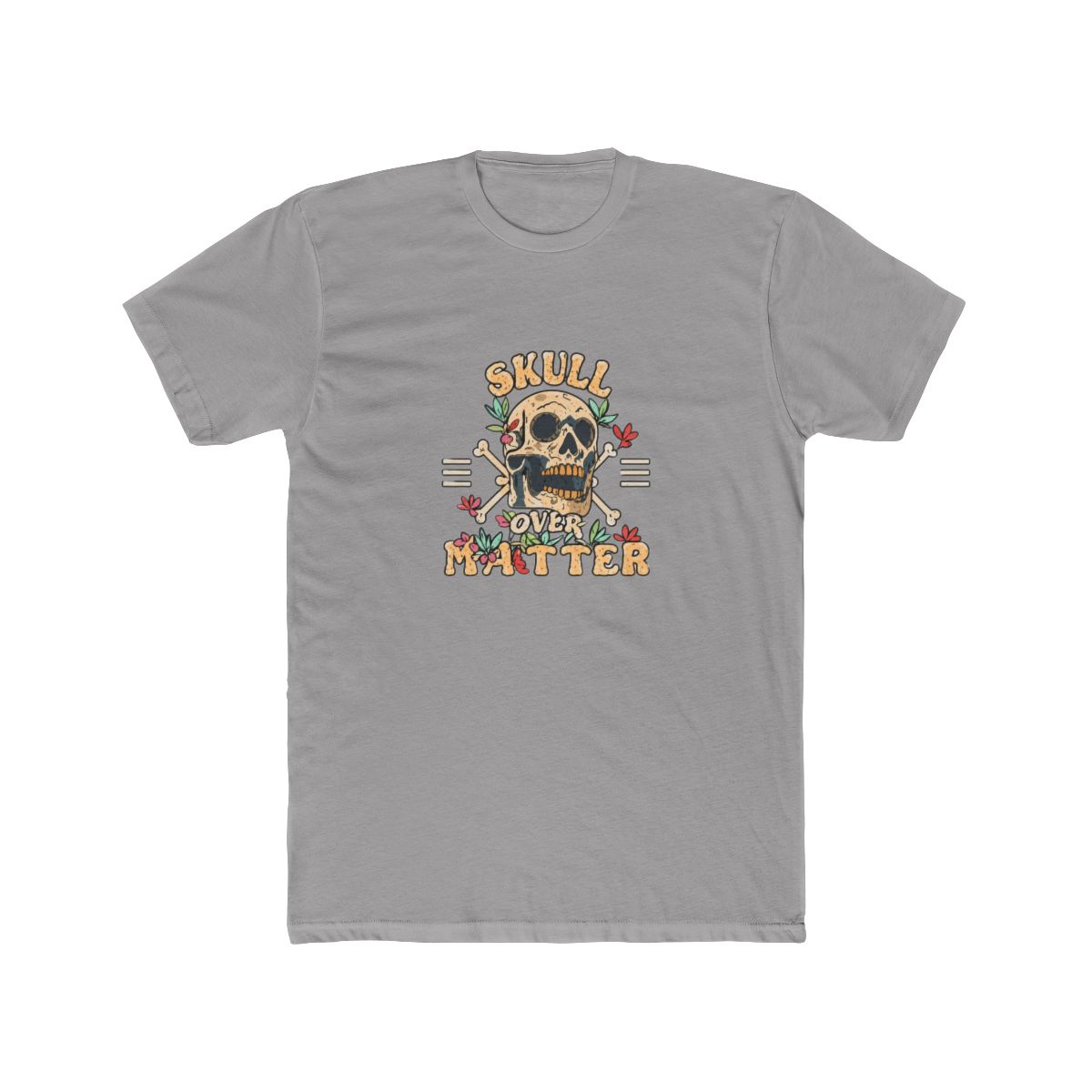 Totenkopf Skull German Quote V-Neck T Shirt - alternate angle 2, merchandise