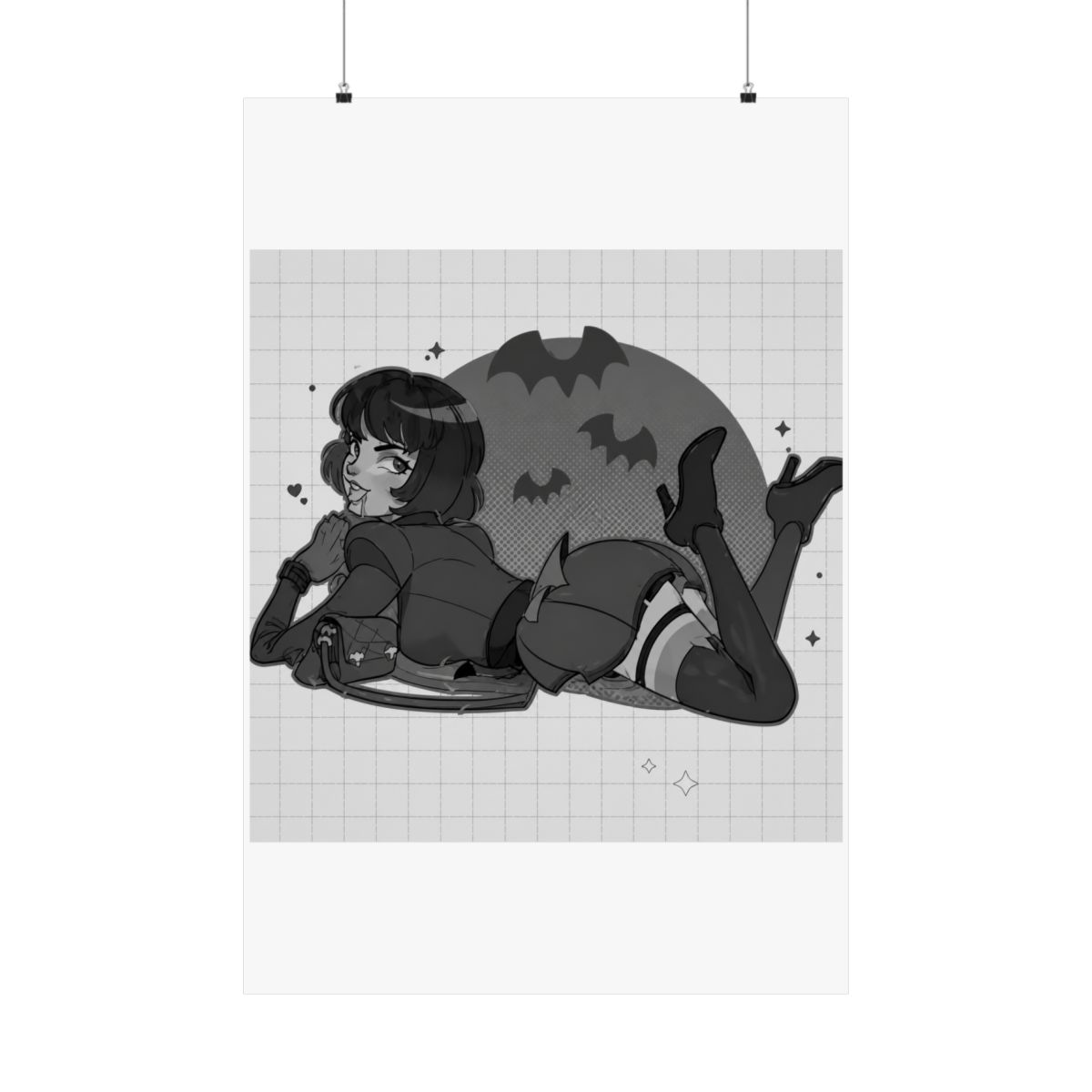 mina deadlock print - (matte print) 5" x 7" - alternate angle 3, merchandise