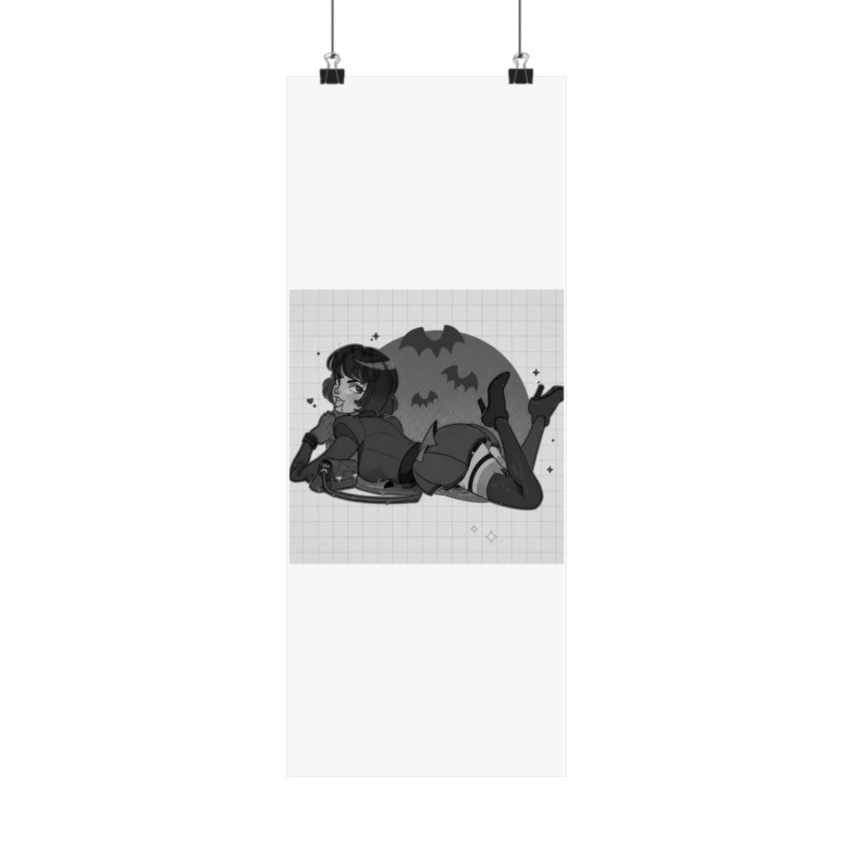 mina deadlock print - (matte print) 5" x 7" - alternate angle 1, merchandise