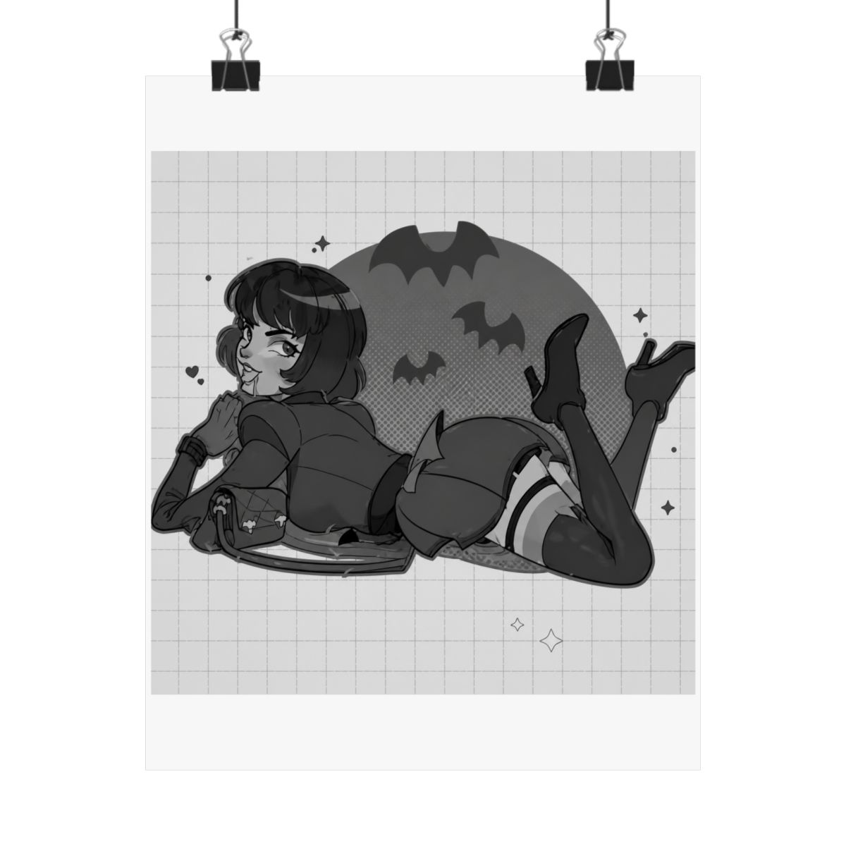 mina deadlock print - (matte print) 5" x 7"